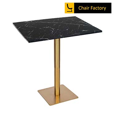 Chroma Gold Square Cafe Table 
